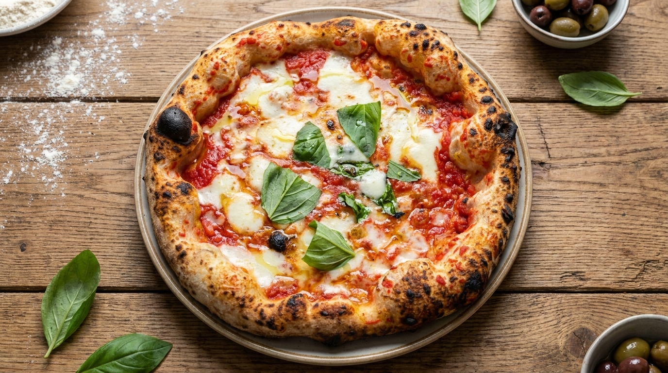 Pizza Margarita Clásica: Búfala frente a Fior di Latte