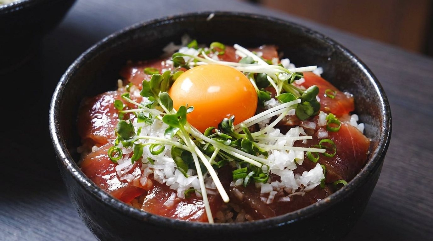Bol de Arroz con Atún Marinado (Maguro Don)