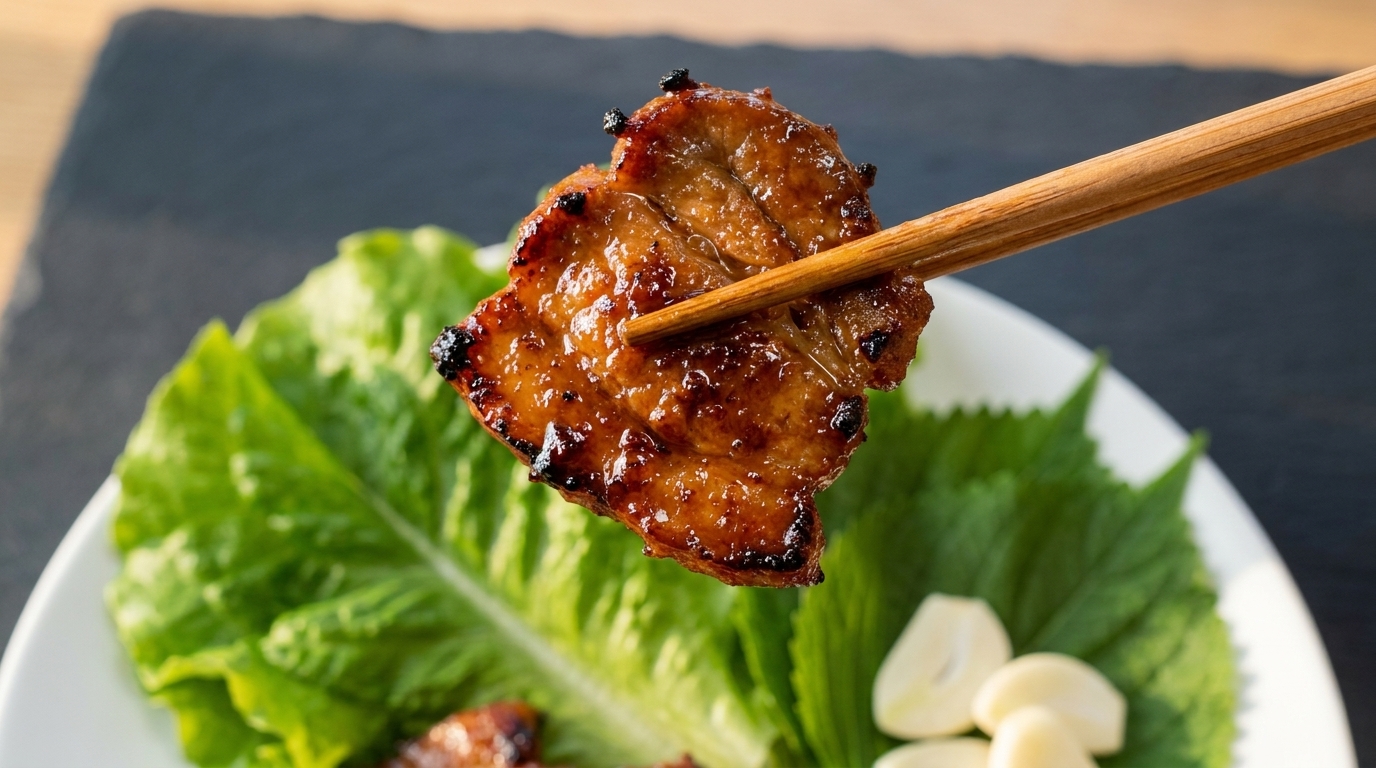 Cerdo Coreano a la Parrilla (Dwaeji Bulgogi)