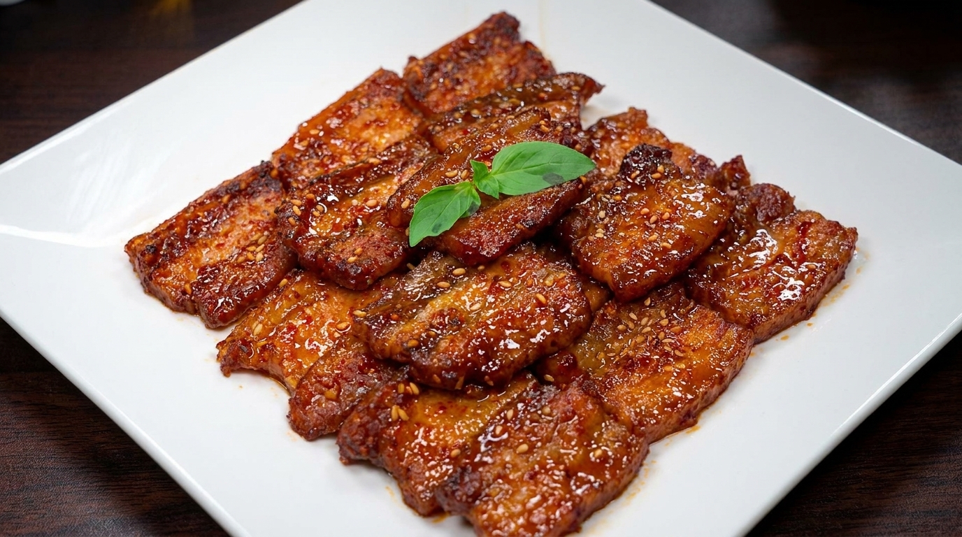 Samgyeopsal-gui: Receta de Panceta de Cerdo Asada al Estilo Coreano