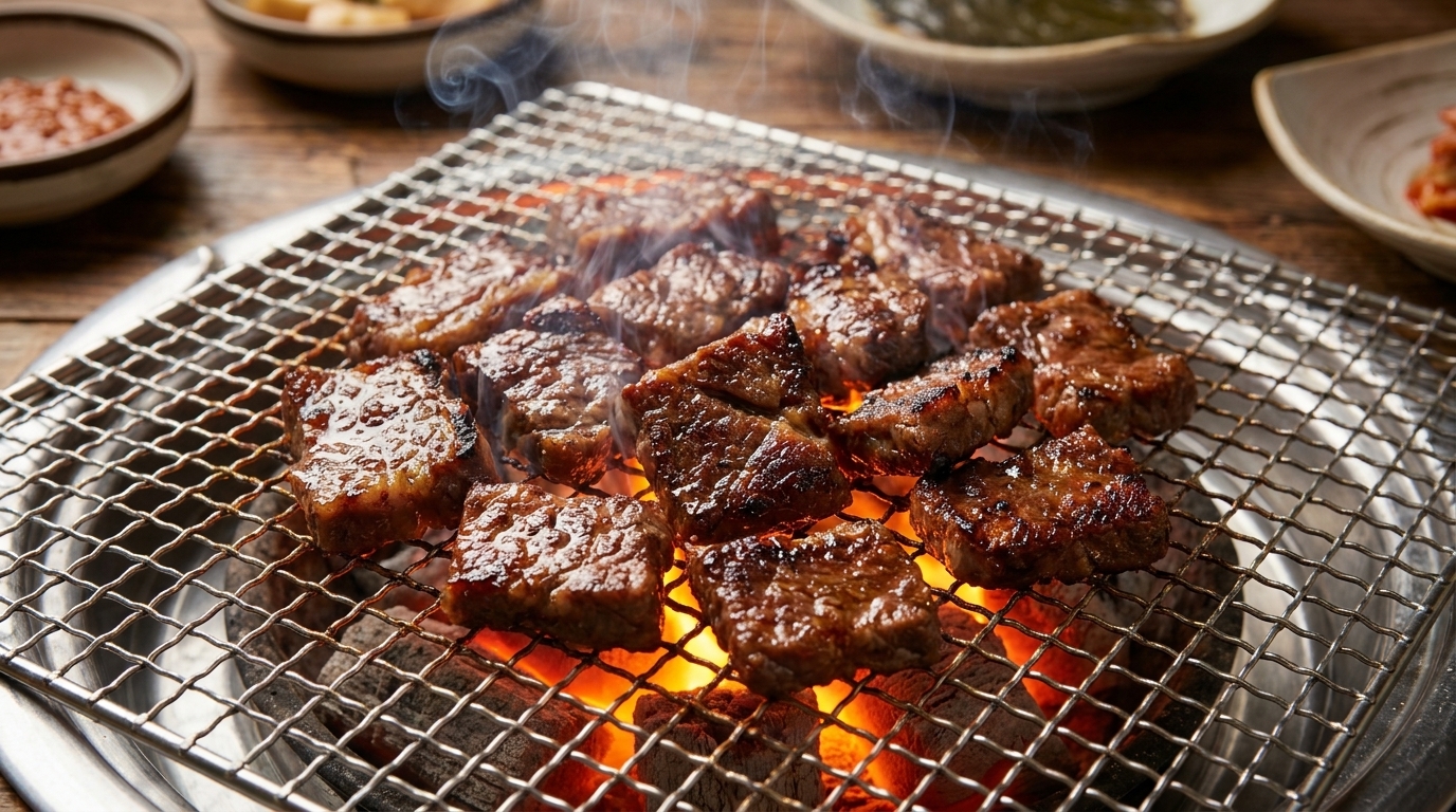 Costillas de Ternera Coreanas a la Parrilla (Galbi Auténtico)