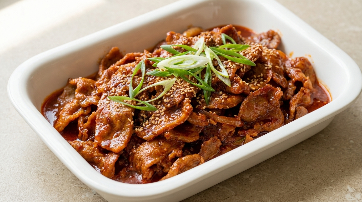 Jeyuk-bokkeum: Cerdo Salteado Picante al Estilo Coreano