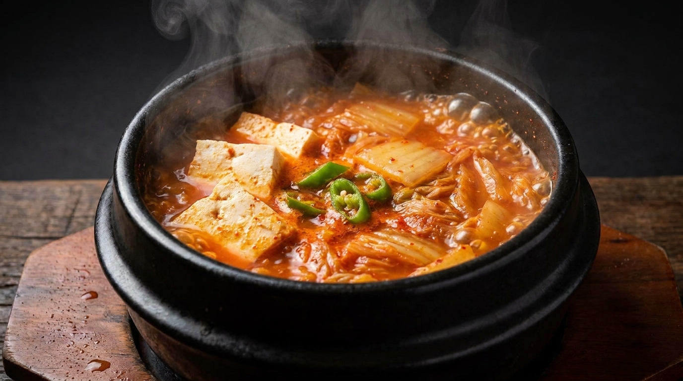 Estofado de Kimchi con Panceta (Kimchi-jjigae)