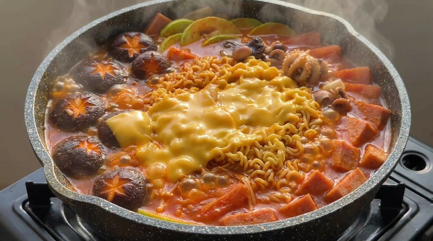 Budae Jjigae: El Clásico Estofado Coreano del Ejército