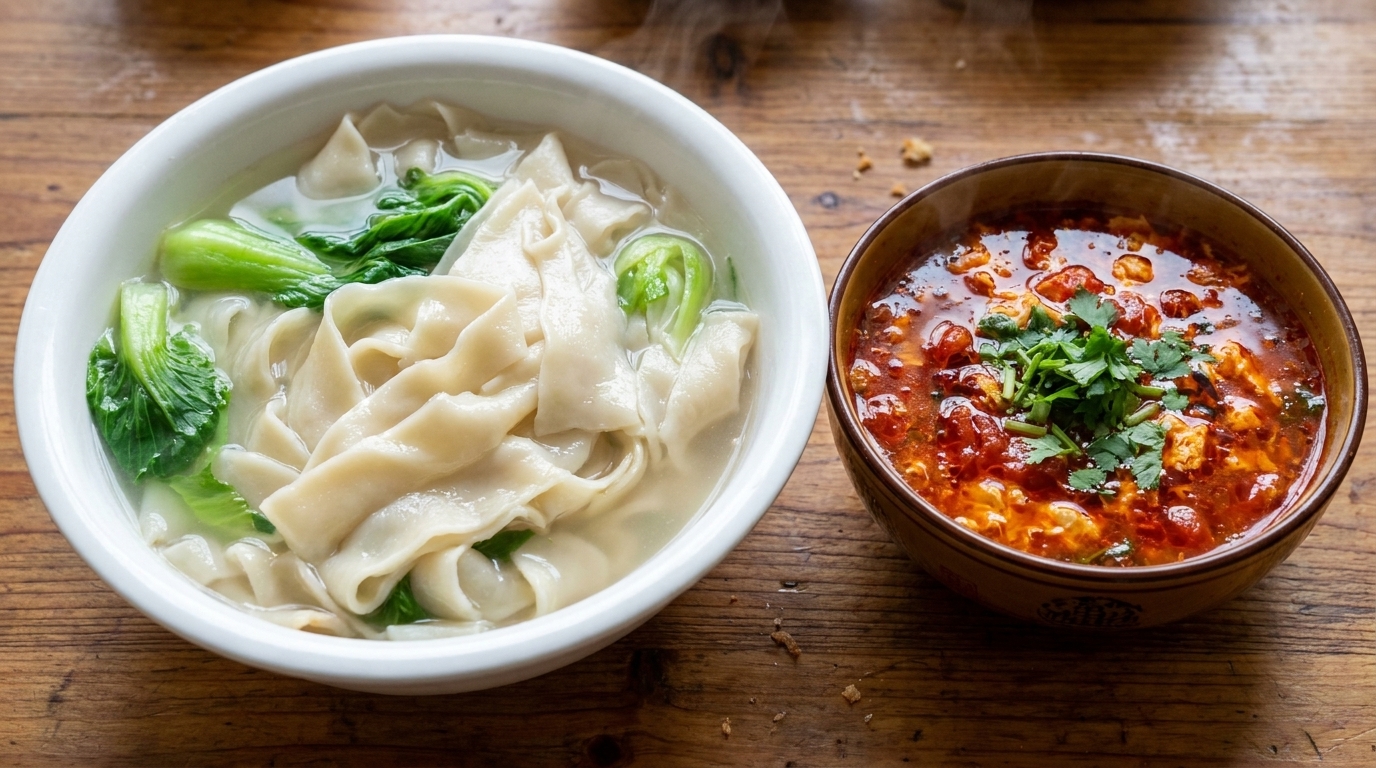 Fideos Zhanshui Mian: Fideos Chinos Estirados a Mano al Estilo Shaanxi