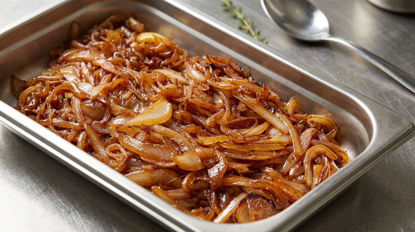 Cebolla caramelizada americana profesional