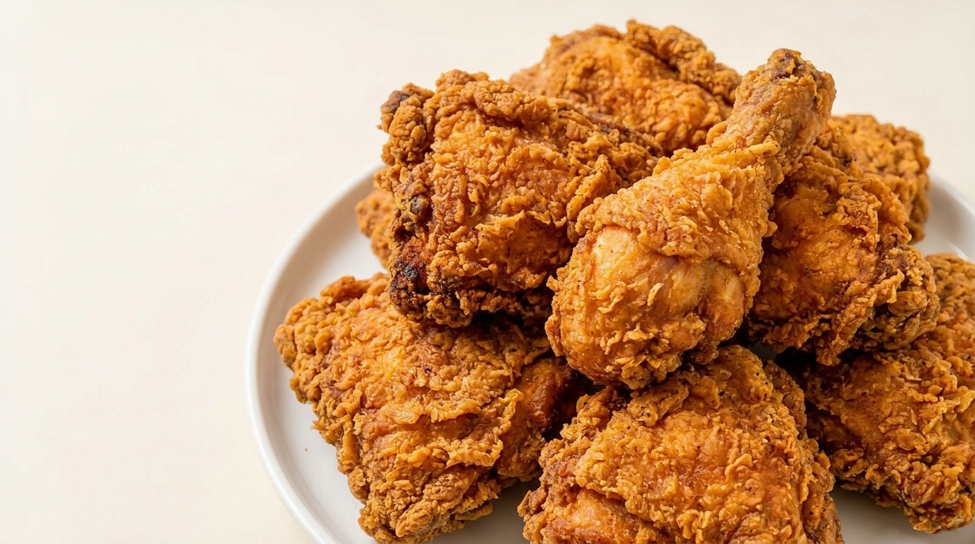 Pollo frito crujiente al estilo americano
