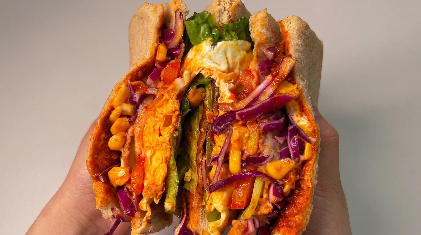 Sándwich de Salsa de Carne Picante