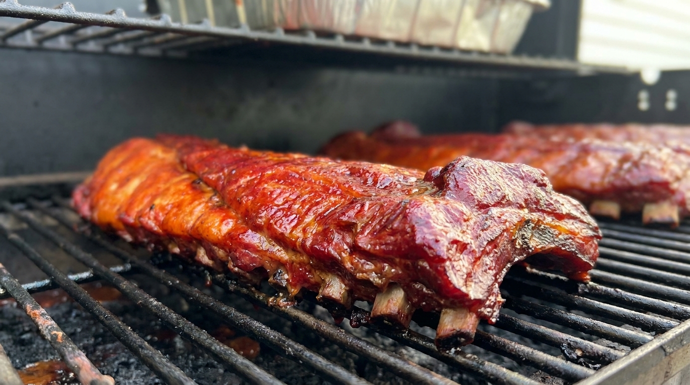 Costillas Ahumadas al Estilo Americano