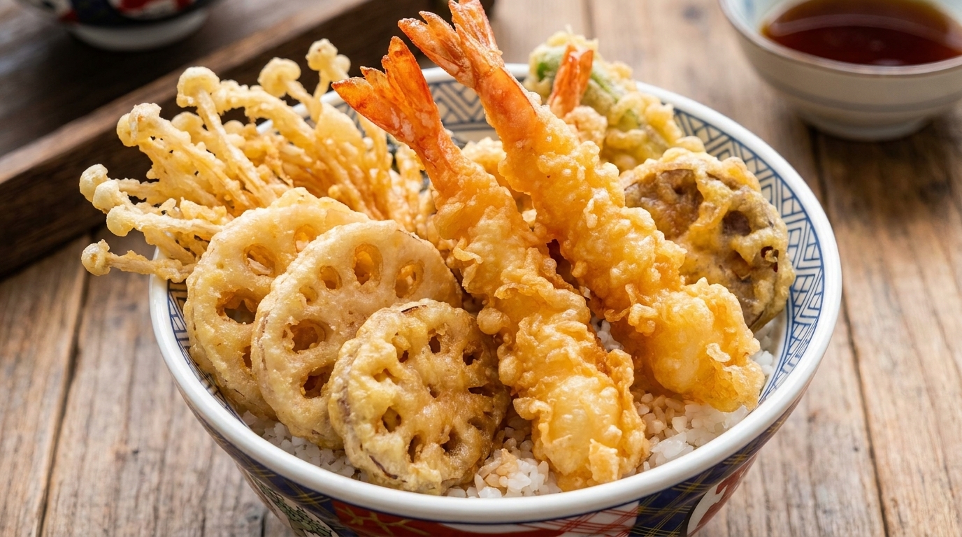 Clásico Tempura Don (Tendon)