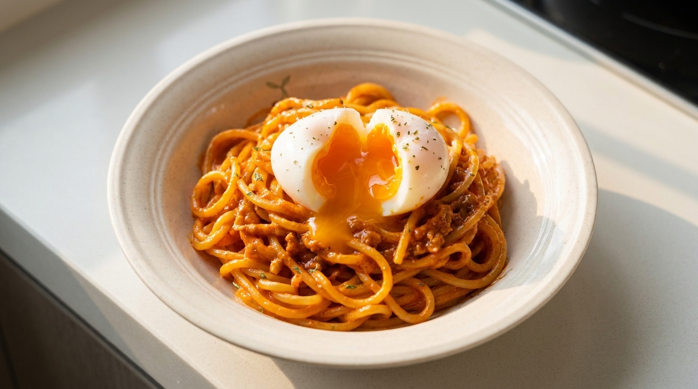Espaguetis Cremosos al Estilo Turco Picante