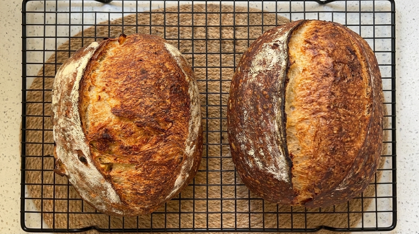 Pan de Masa Madre con Patata (Dos Variaciones)
