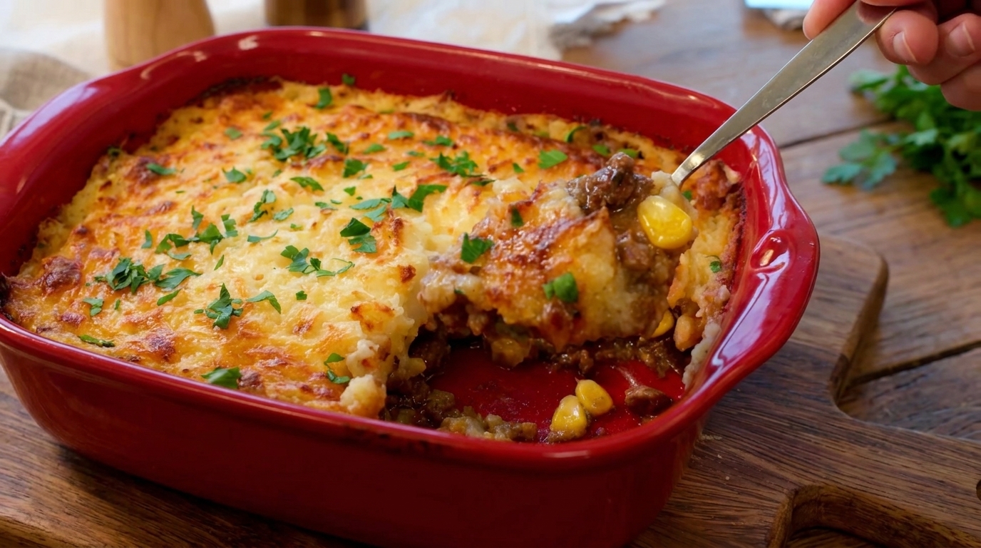 Clásico Pastel de Carne (Cottage Pie)