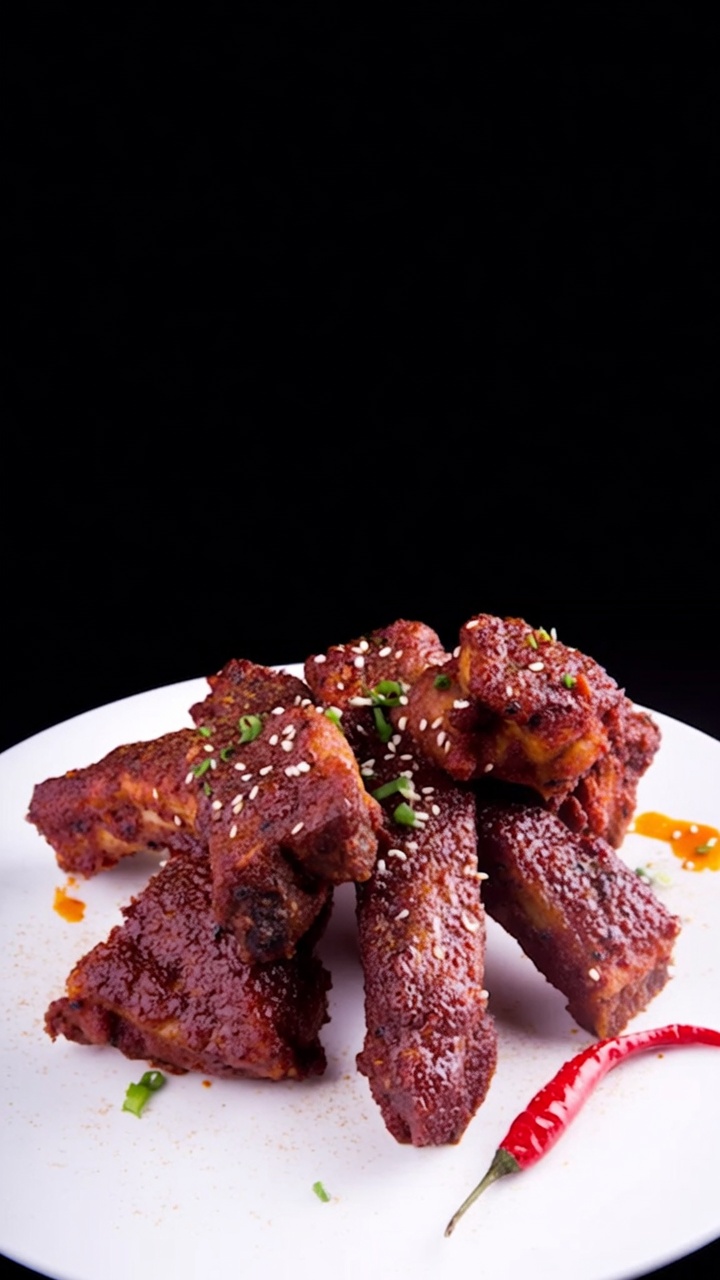 Costillas de Cerdo al Estilo Coreano