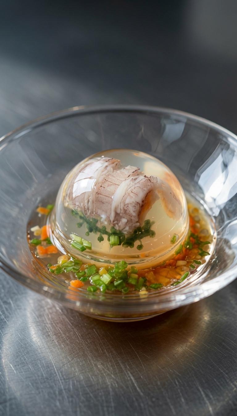 Gelatina de Mariscos al Estilo Qingdao