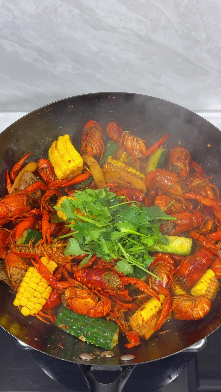 Cangrejos de río picantes al estilo Sichuan (Mala Xiaolongxia)