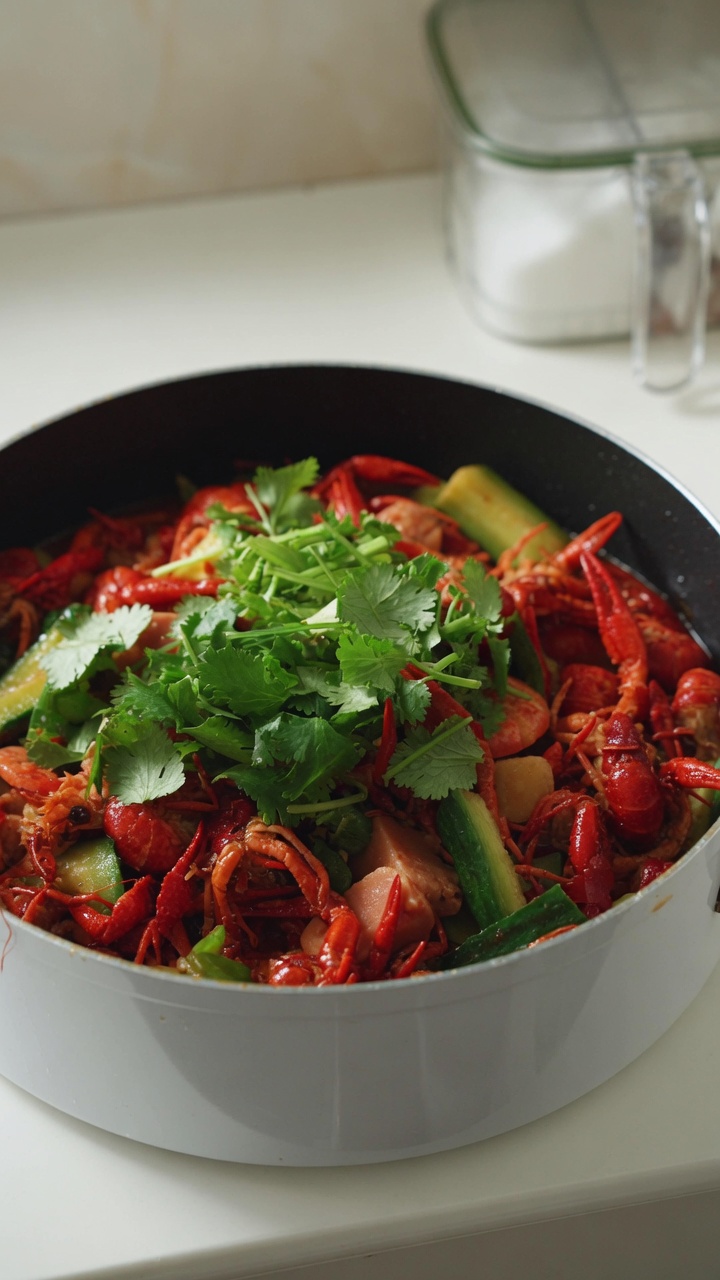 Cangrejos de Río al Estilo Mala (Salteado Picante)