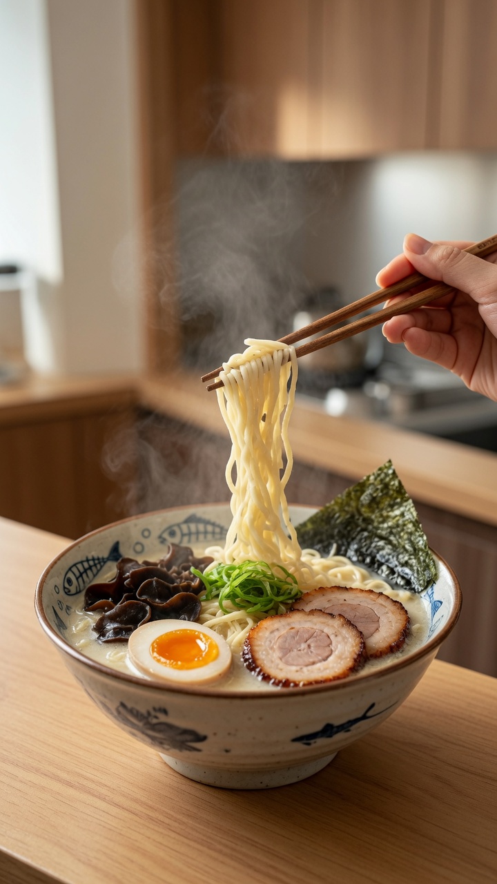 Ramen Tonkotsu Hakata Auténtico