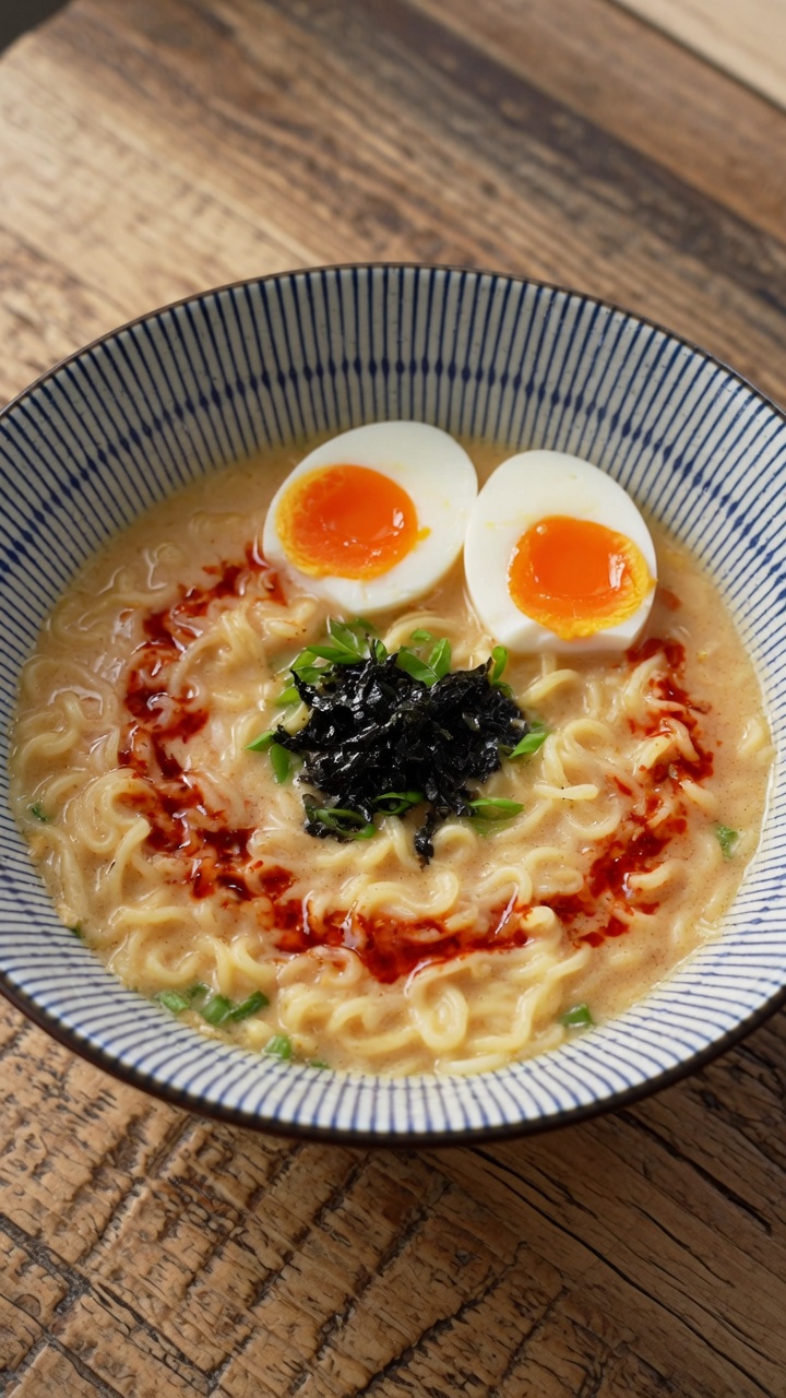 Ramen Fácil y Cremoso Estilo Tonkotsu