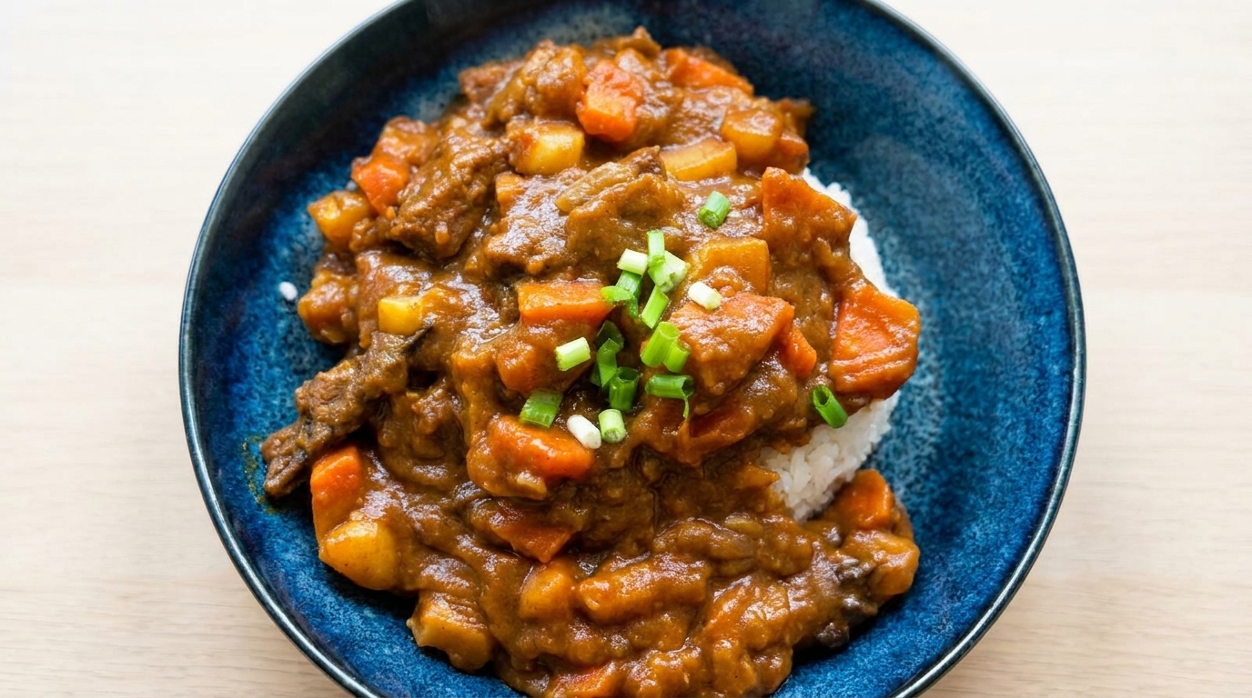 Curry Japonés de Ternera Reconfortante
