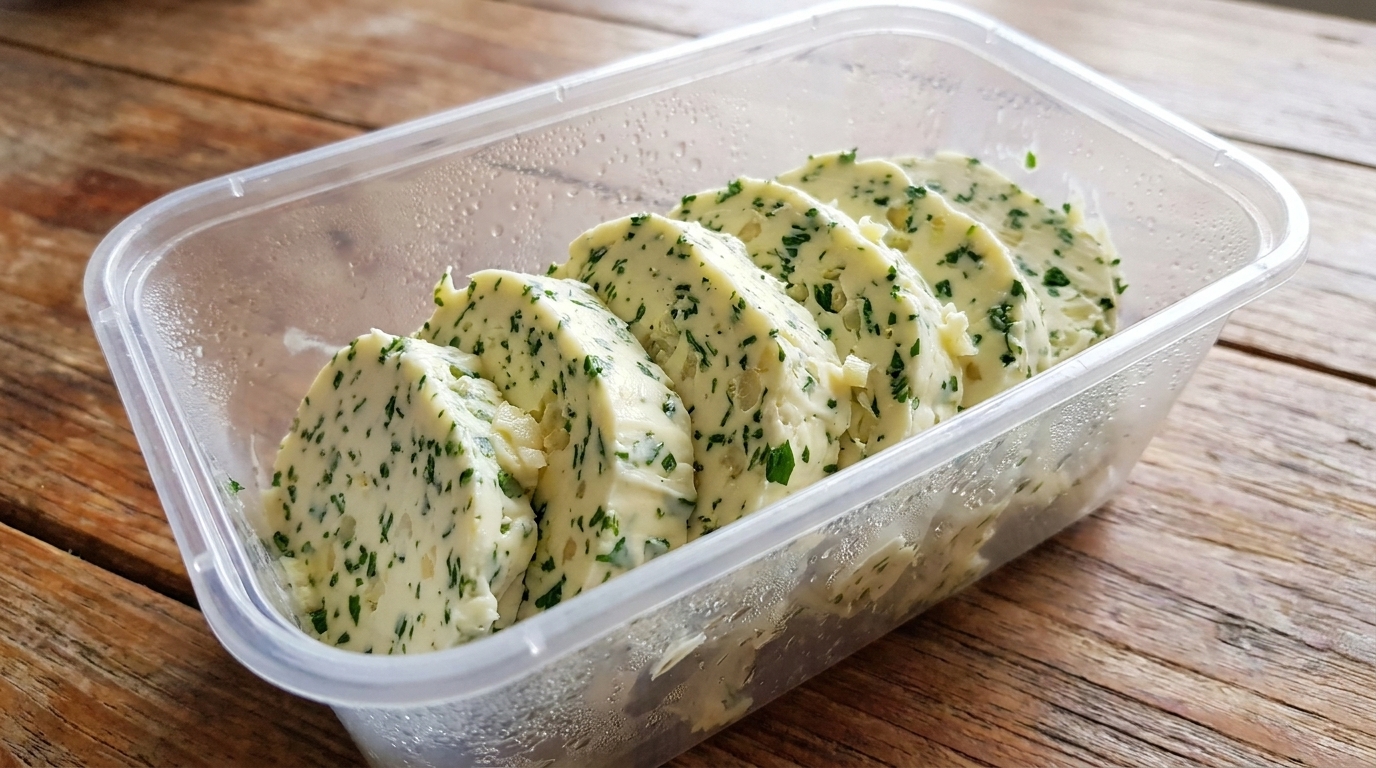 Mantequilla de Ajo y Hierbas Casera