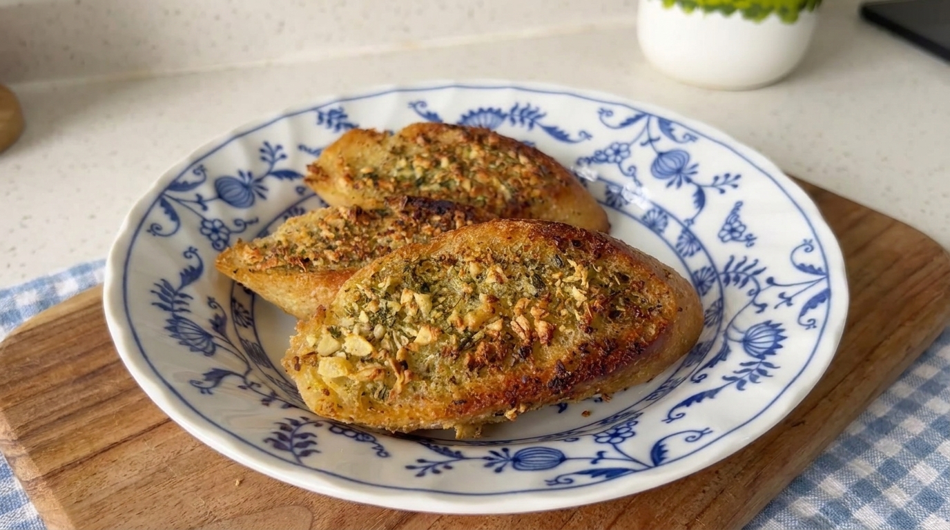 Pan de Ajo Casero Fácil