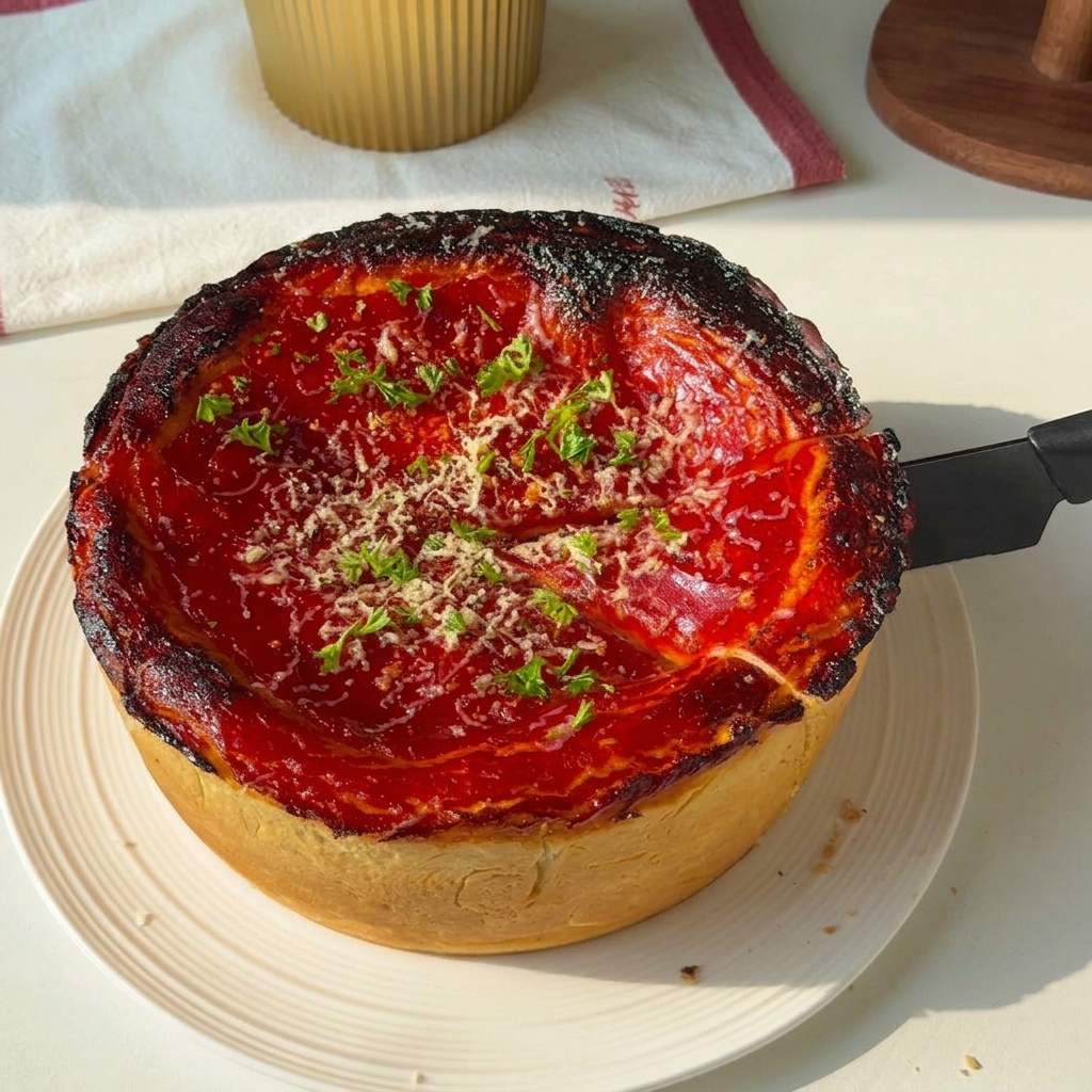 Rodajas de pimientos verdes y champiñones añadiéndose al ensamblaje de la pizza.