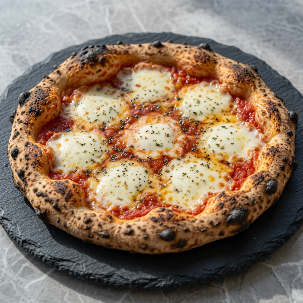 Pizza Napolitana Artesanal de 6 Quesos