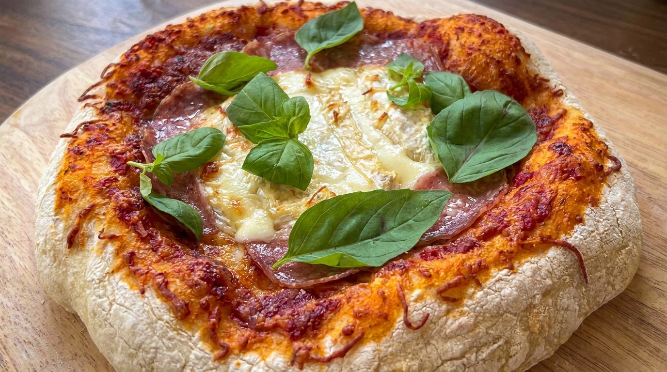 Pizza Cremosa de Queso Taleggio