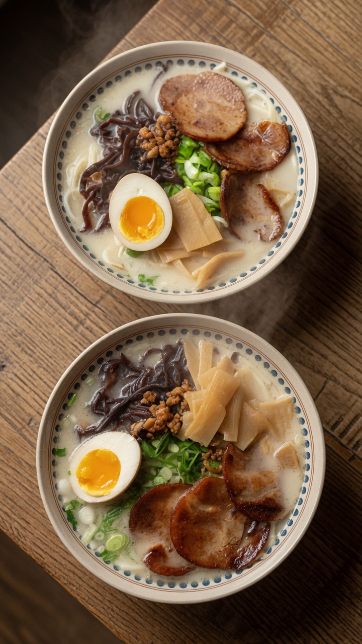 Tonkotsu Chashu Ramen Japonés