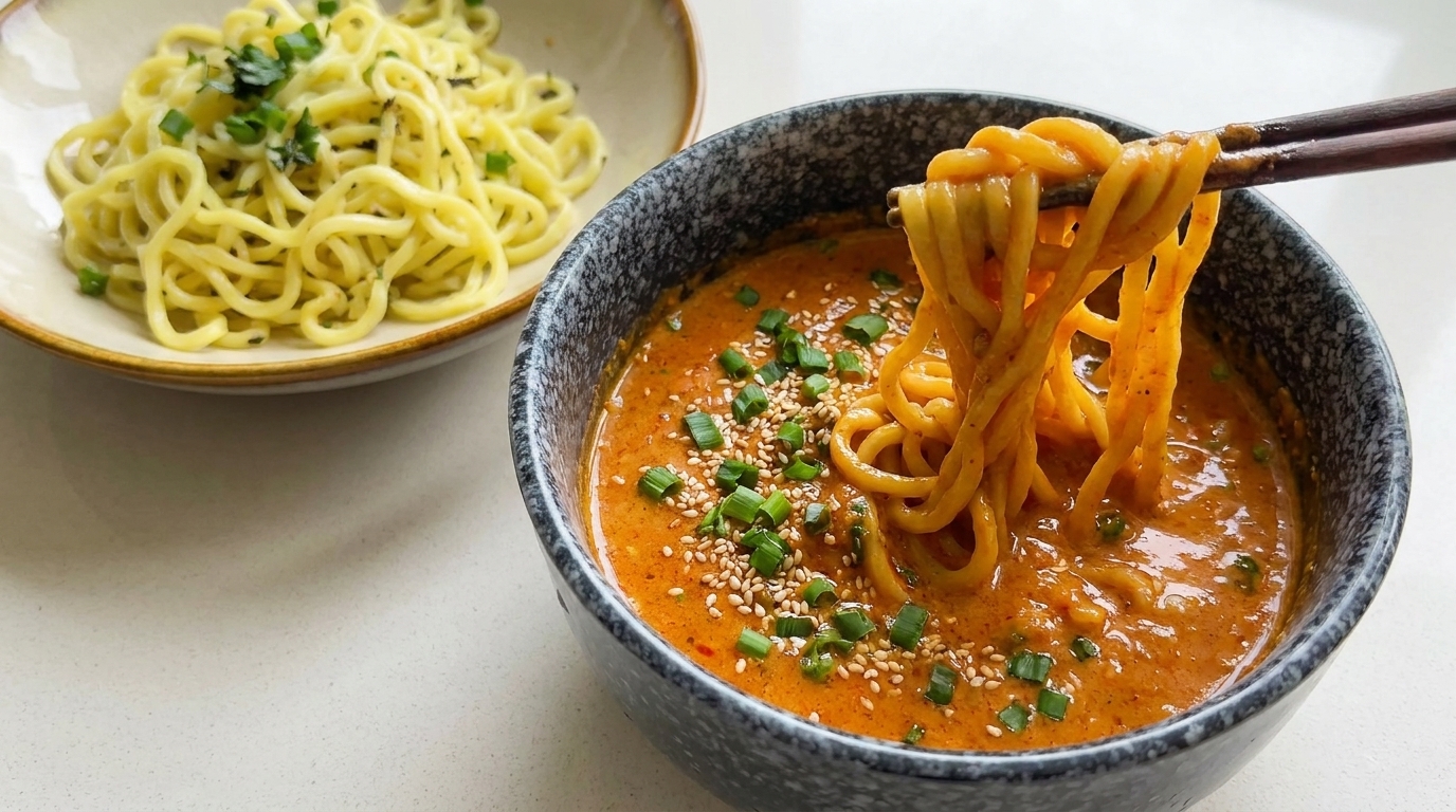 Fideos Miso al Estilo Tsukemen