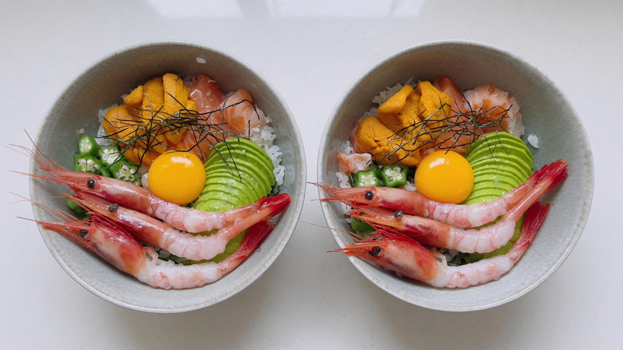 Donburi de Mariscos Frescos (Kaisen-don)
