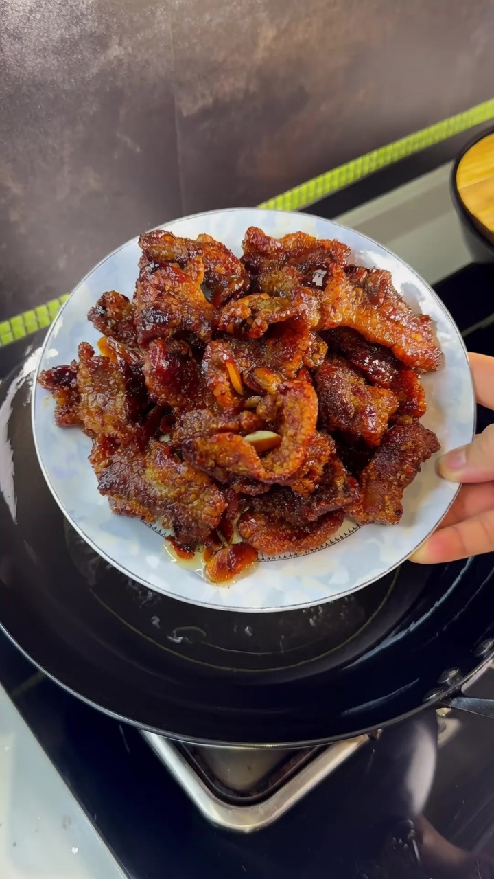 Panceta de Cerdo Crujiente a la Soja