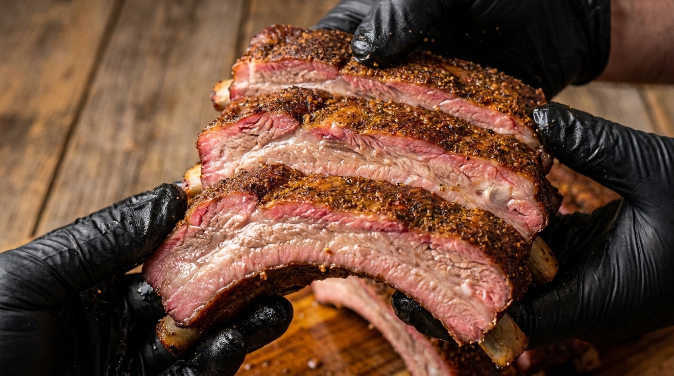 Costillas de Cerdo Estilo Memphis