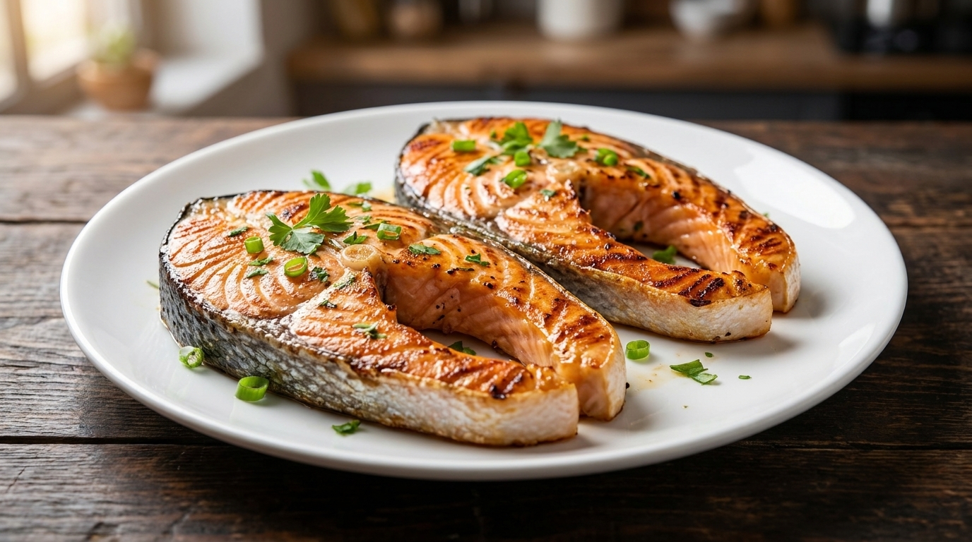 Salmón a la Plancha Rápido y Fácil