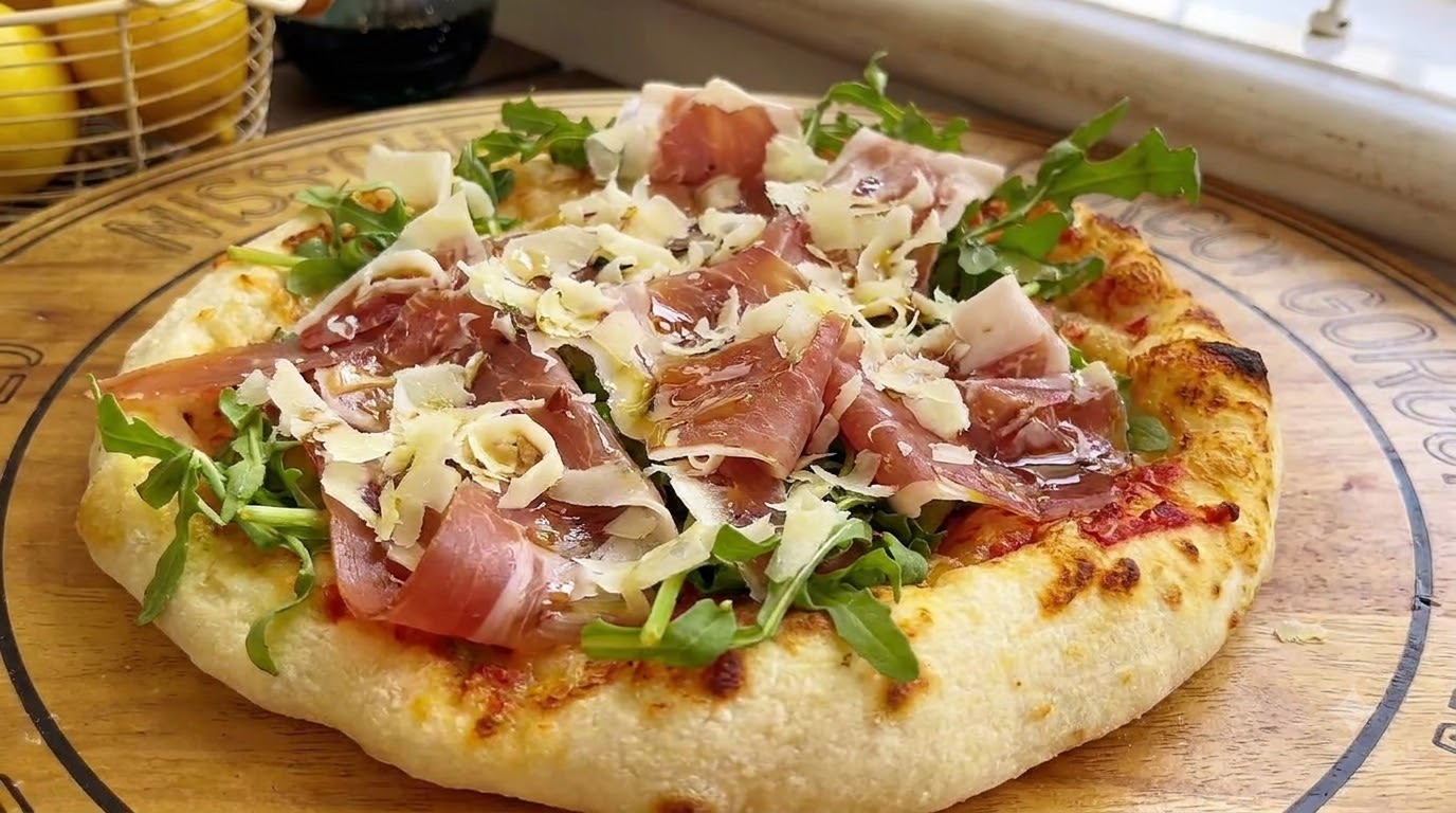Clásica Pizza Italiana de Parma