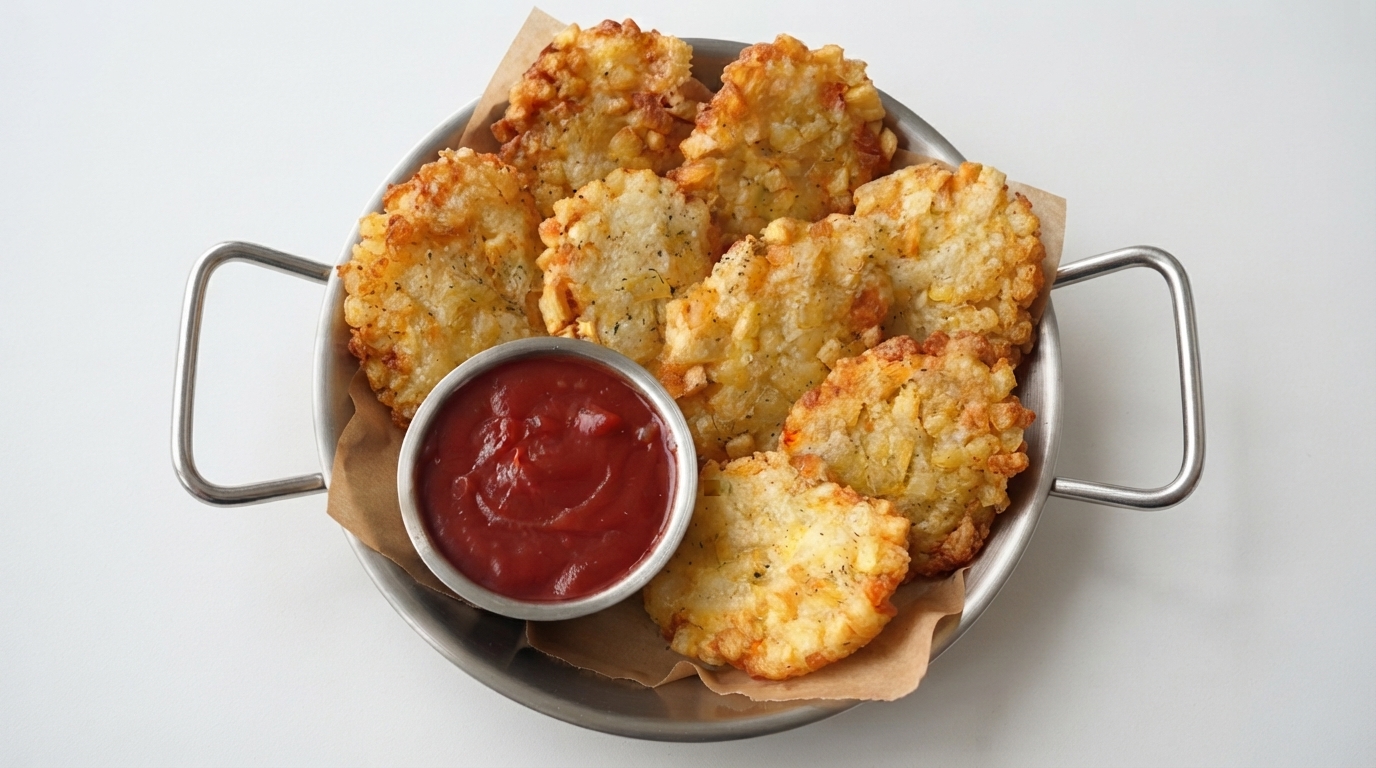 Tortitas de Papa Crujientes Estilo Casero