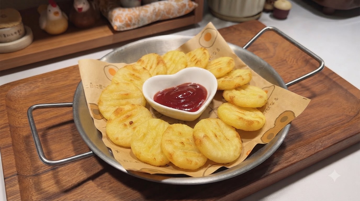 Tortitas de Patata Crujientes al Horno