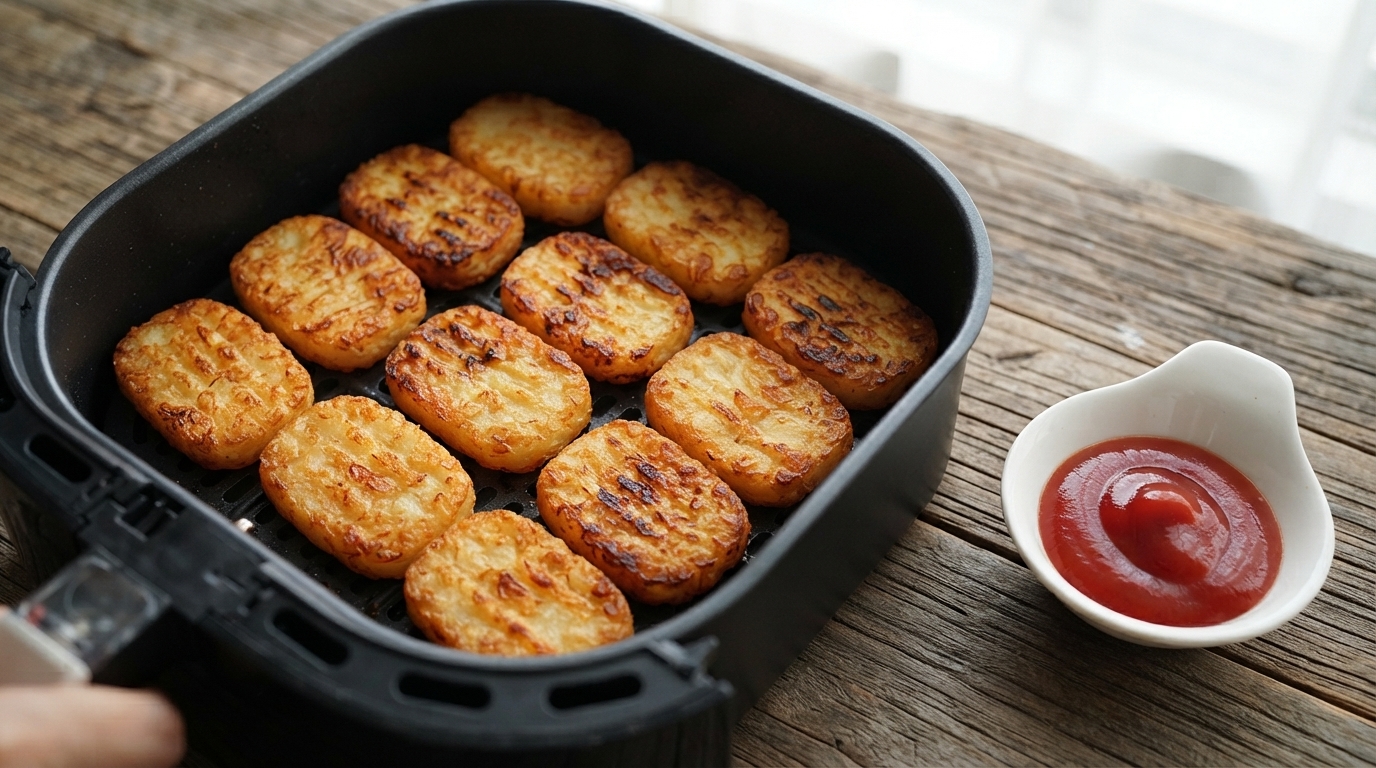 Tortitas de Patata Crujientes en Freidora de Aire