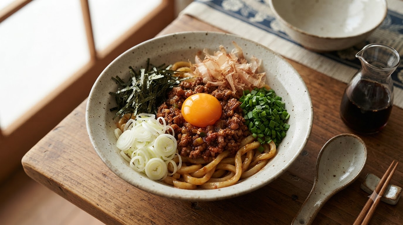 Nagoya Mazesoba (Fideos Secos Japoneses)