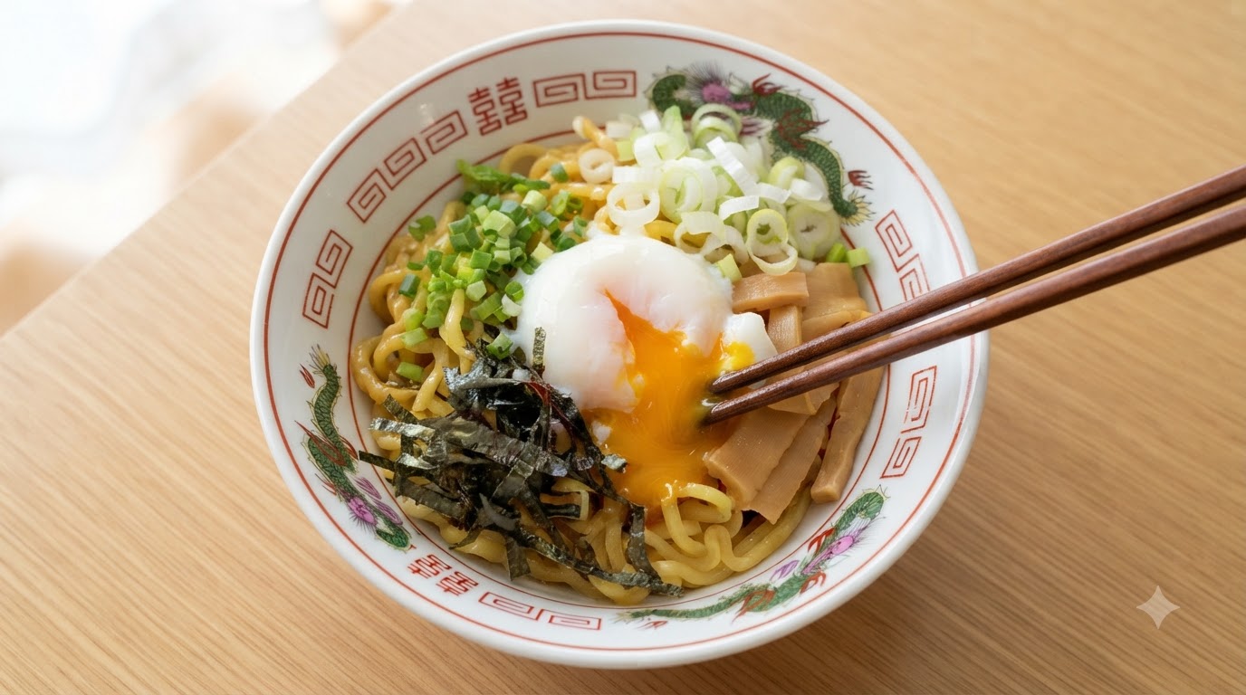 Abura Soba de Tokio (Fideos de Aceite Japoneses)