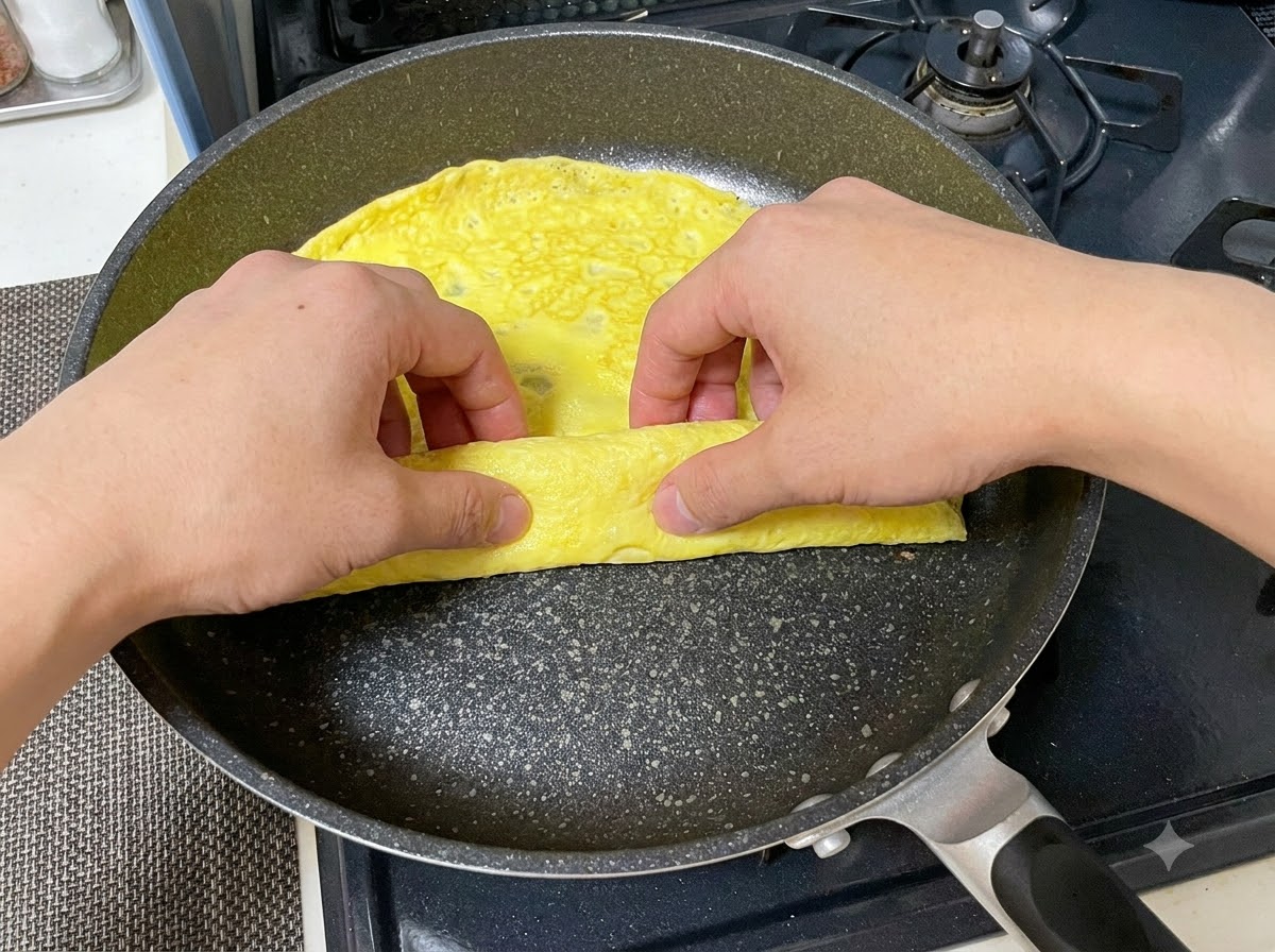 Fideos cocinándose en una olla con agua hirviendo.