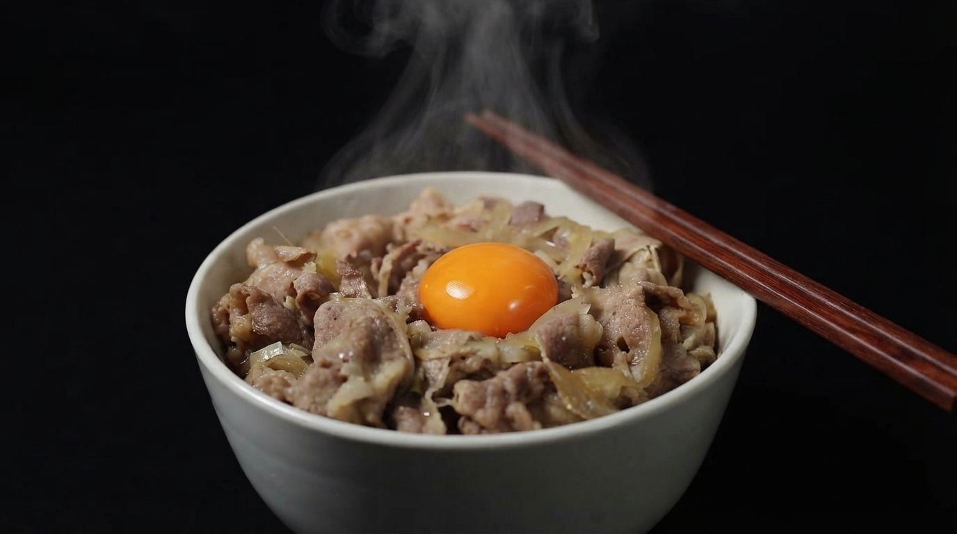 Tazón de Ternera Clásico Japonés (Gyudon)