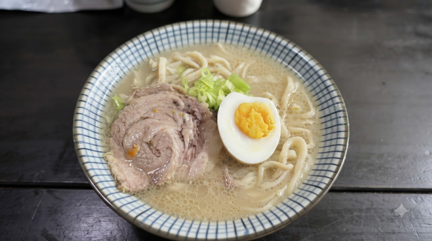 Auténtico Ramen Tonkotsu Japonés Casero