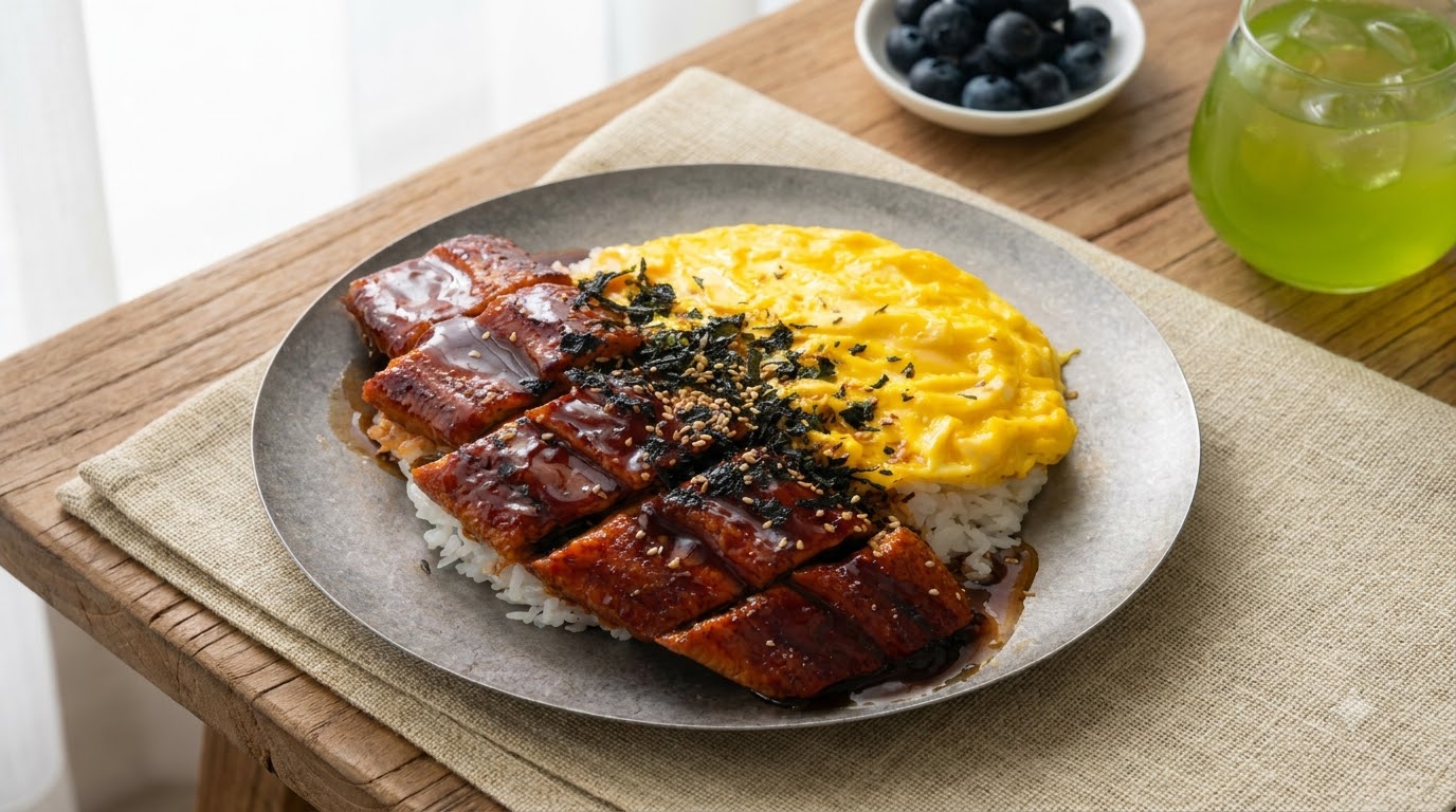 Arroz con Angula y Huevo Revuelto Suave (Unatama Don)