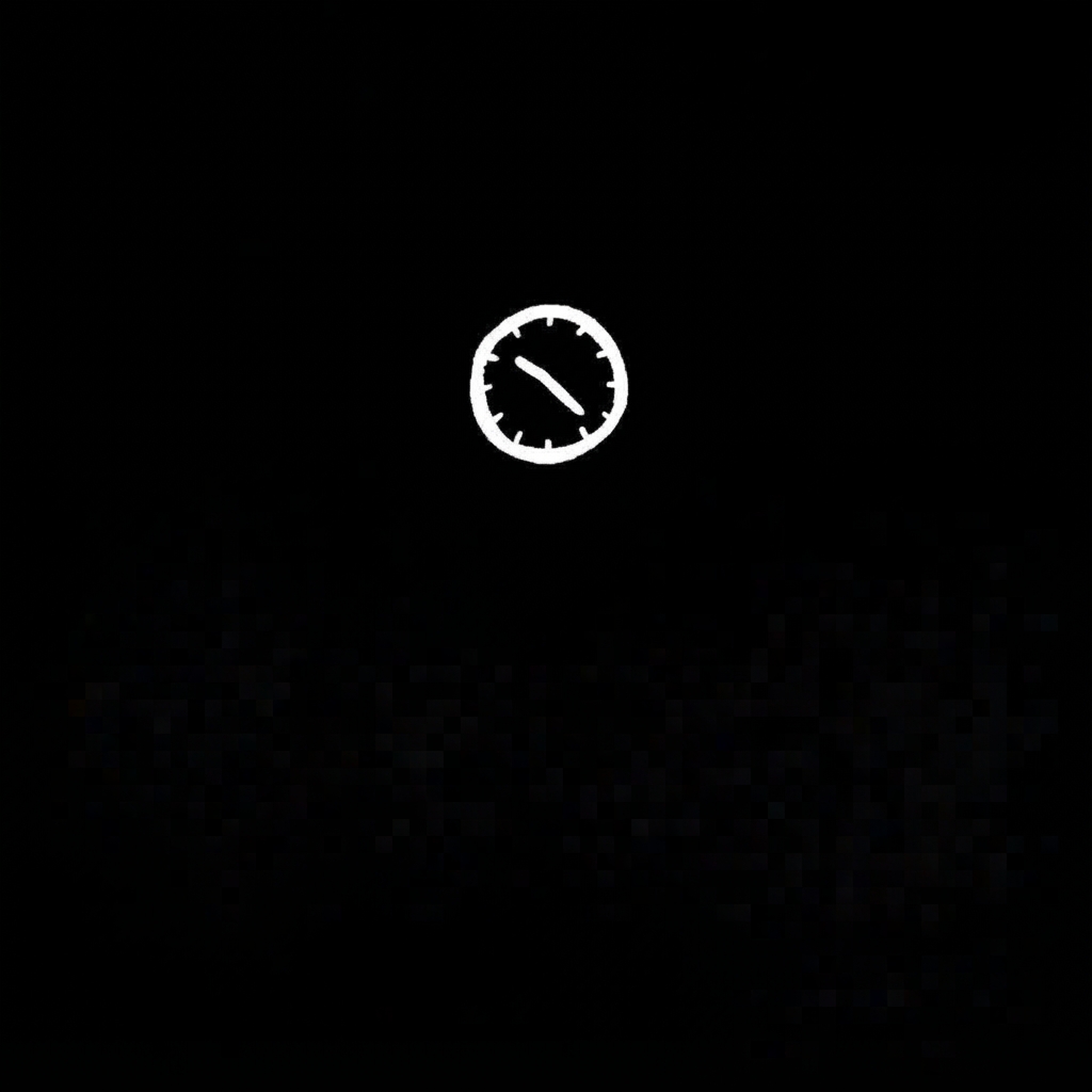 Un panel de control digital de una freidora de aire que muestra un icono de temporizador y ajustes de 120 grados y 8 minutos sobre un fondo oscuro.